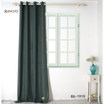 Linen Sheer Curtain 100% Polyester Plain Curtain