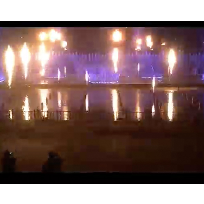 Customized Fire And Water Fountain Jpg