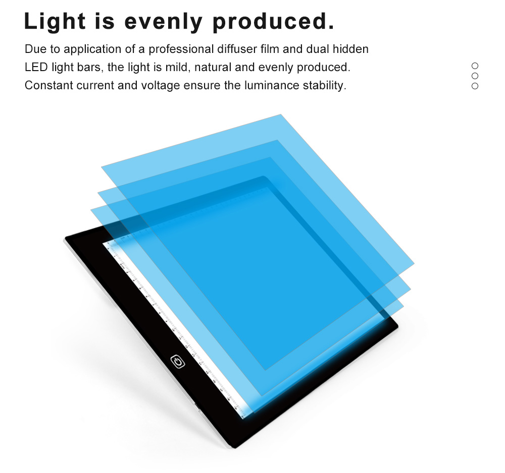 led drawing copy pad