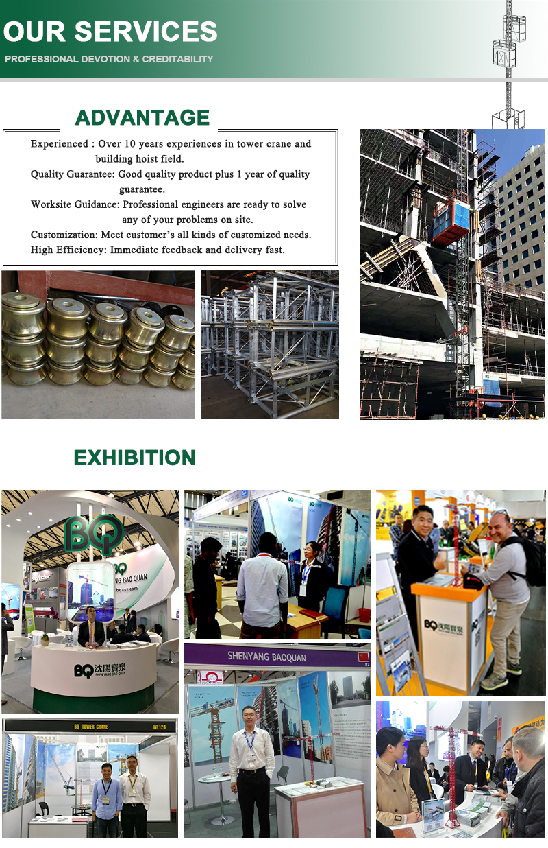 Exhibition And Service Building Hoist