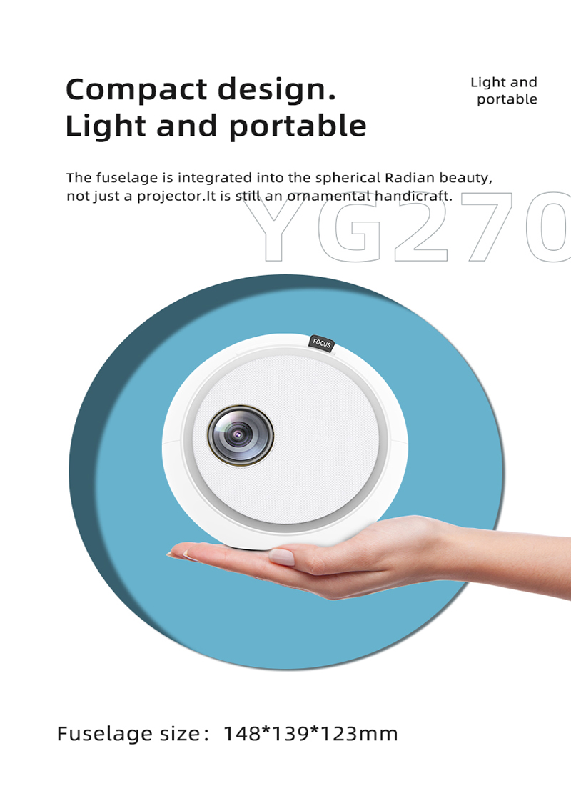portable mini led projector kit