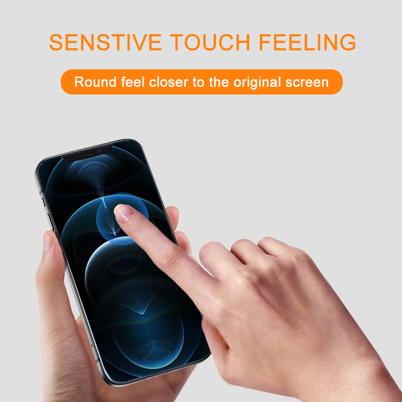 Sensitive touch tempered glass screen protector