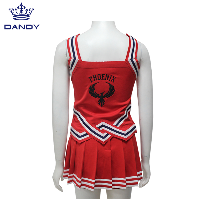 Red Cheer Uniform 3