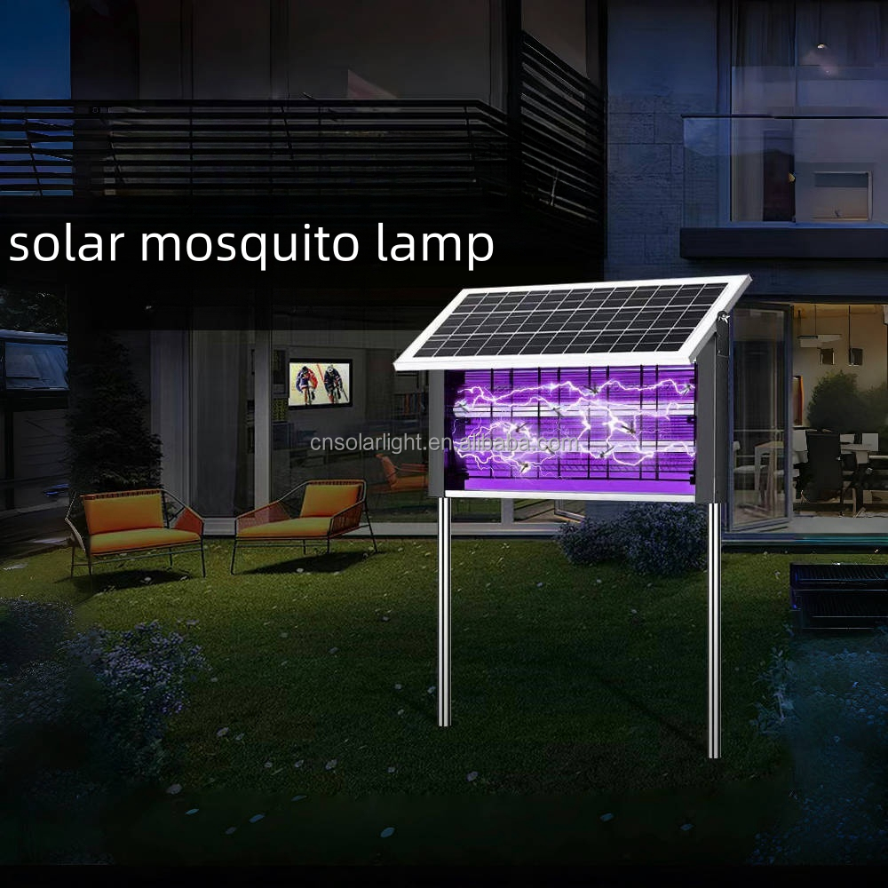 Solar Powered Mosquito Zapper