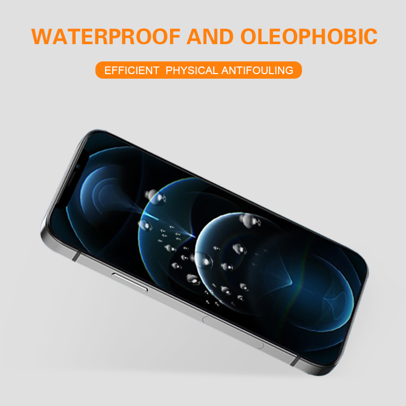 Waterproof tempered glass screen protector