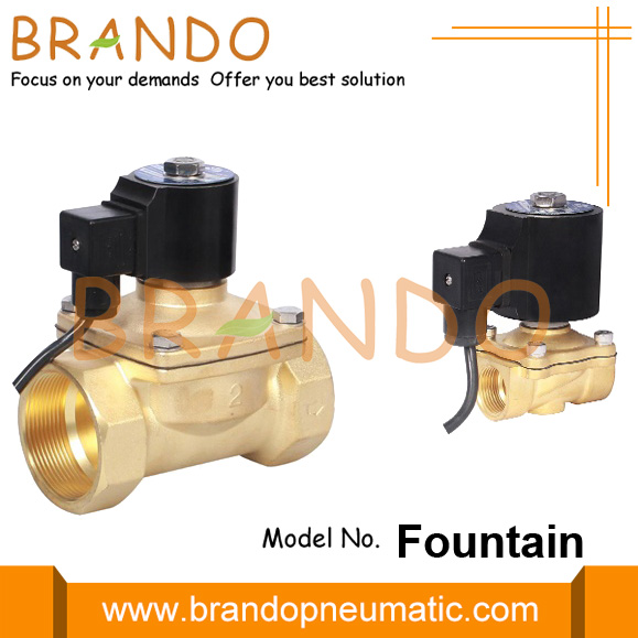 fountain solenoid valve