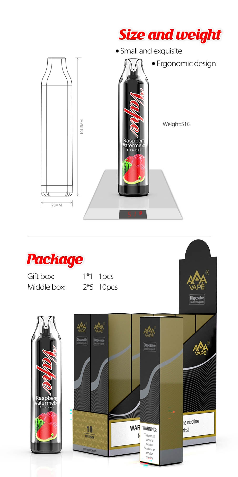 1-E-Cigarette-1600-Puff-Luminous-Disposable-Vape.Pen-GG