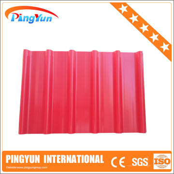 Anti corrosion plastic tiles roofing price/pvc roofing tile