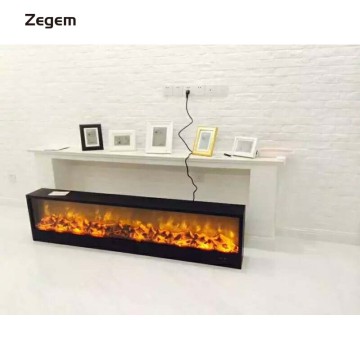 Ornamental heating dual-purpose large electric fireplace