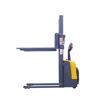 1T/2M electric stacker electric pallet truck ride type