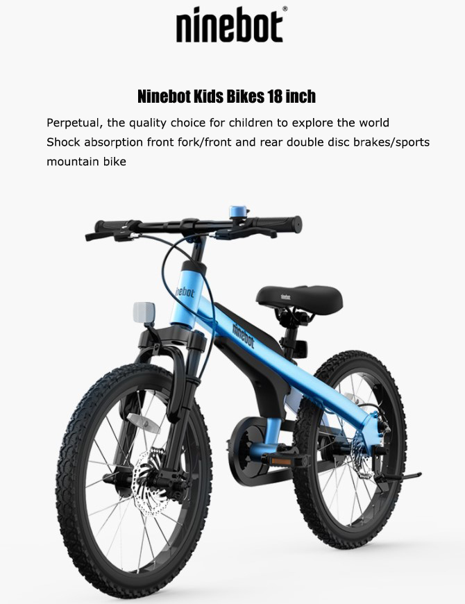 Ninebot 18 Inch Kids Bikes