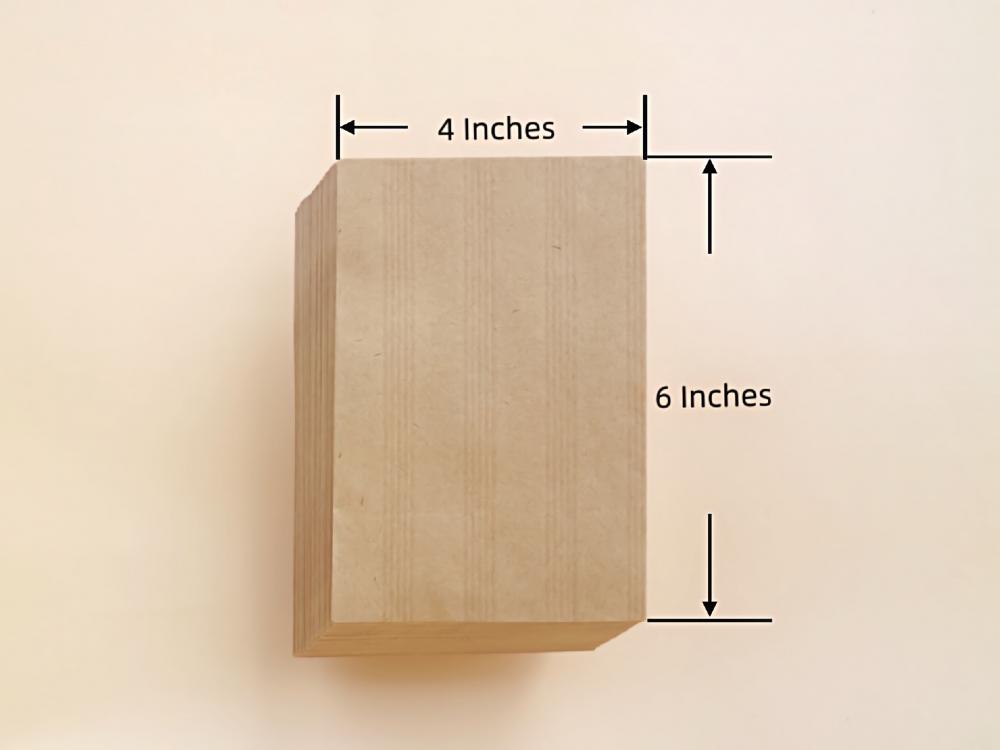 Size Of The Ribbed Manila Envelope