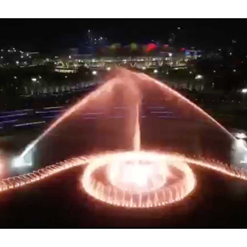 The Show Of Dancing Musical Fountain