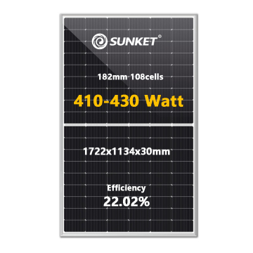 SUNKET TOPCON 16BB 182mm 108cells Solar Panels