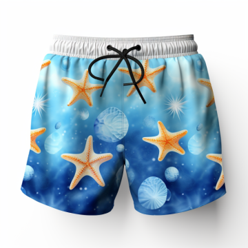 Quality 100% Polyester oem Color Beach Shorts Waterproof Solid Pattern For Summer Season