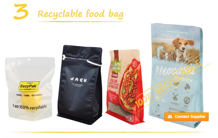 Recyclable food bag