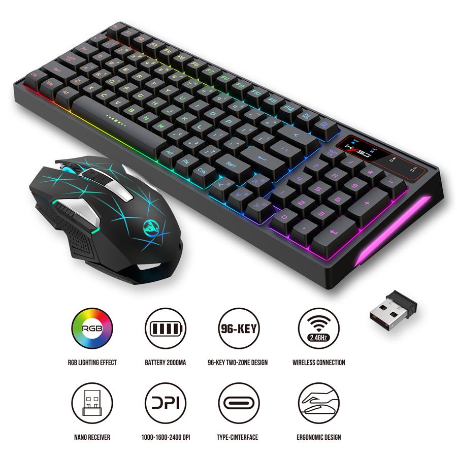 wireless mechanical keyboard and mouse 