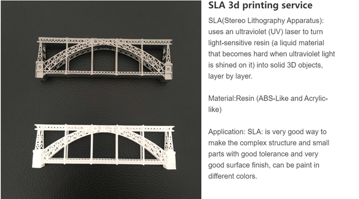  SLA 3D PRINTING SERVICE
