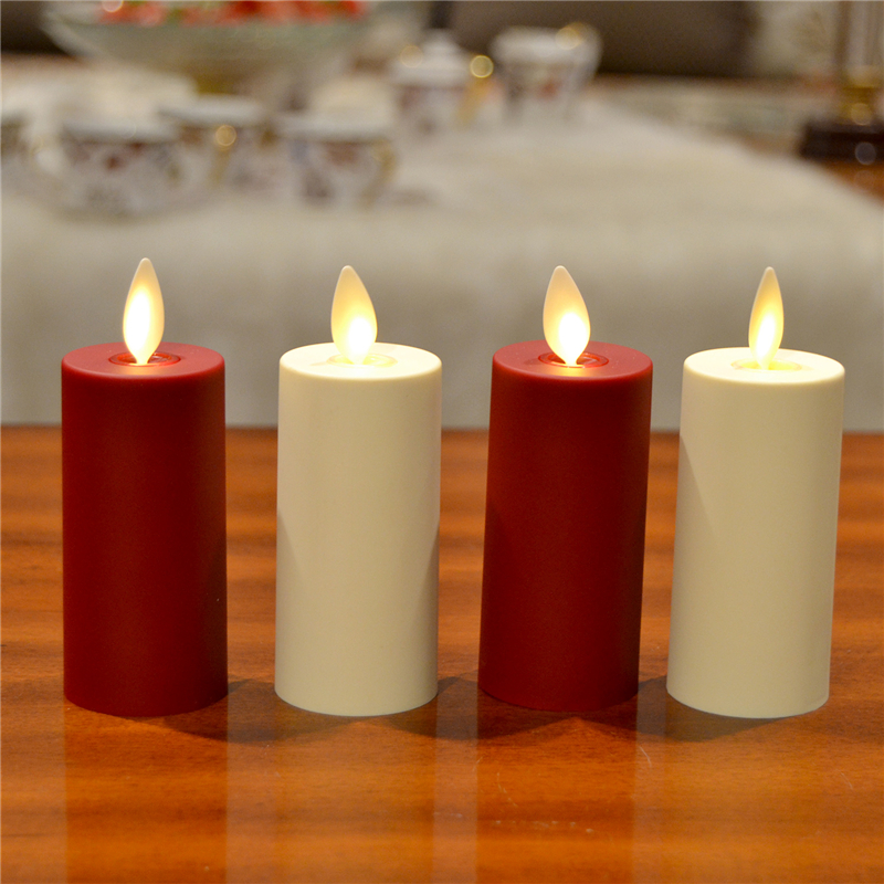 Battery Operated Candles With Moving Flame