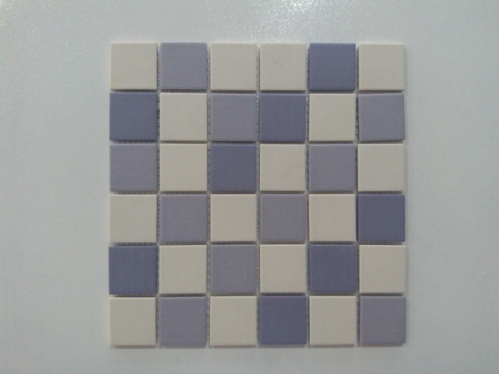 glazed mosaic porcelain tiles