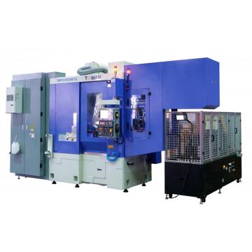 electric car gear hobbing machine with chamfering&deburring