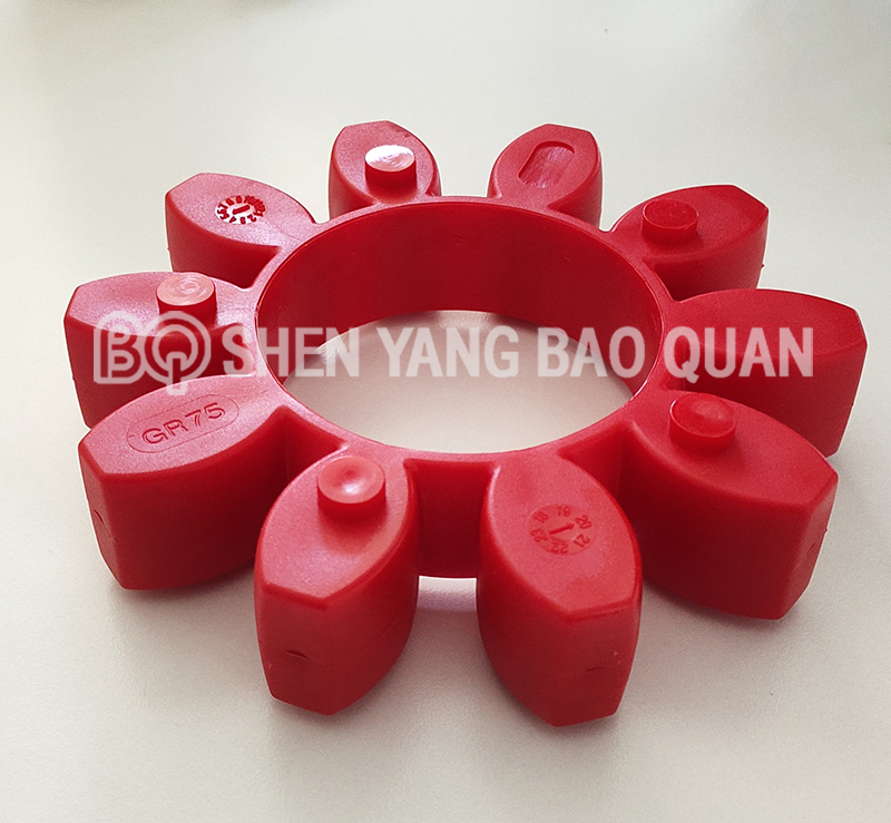 tower crane coupling rubber