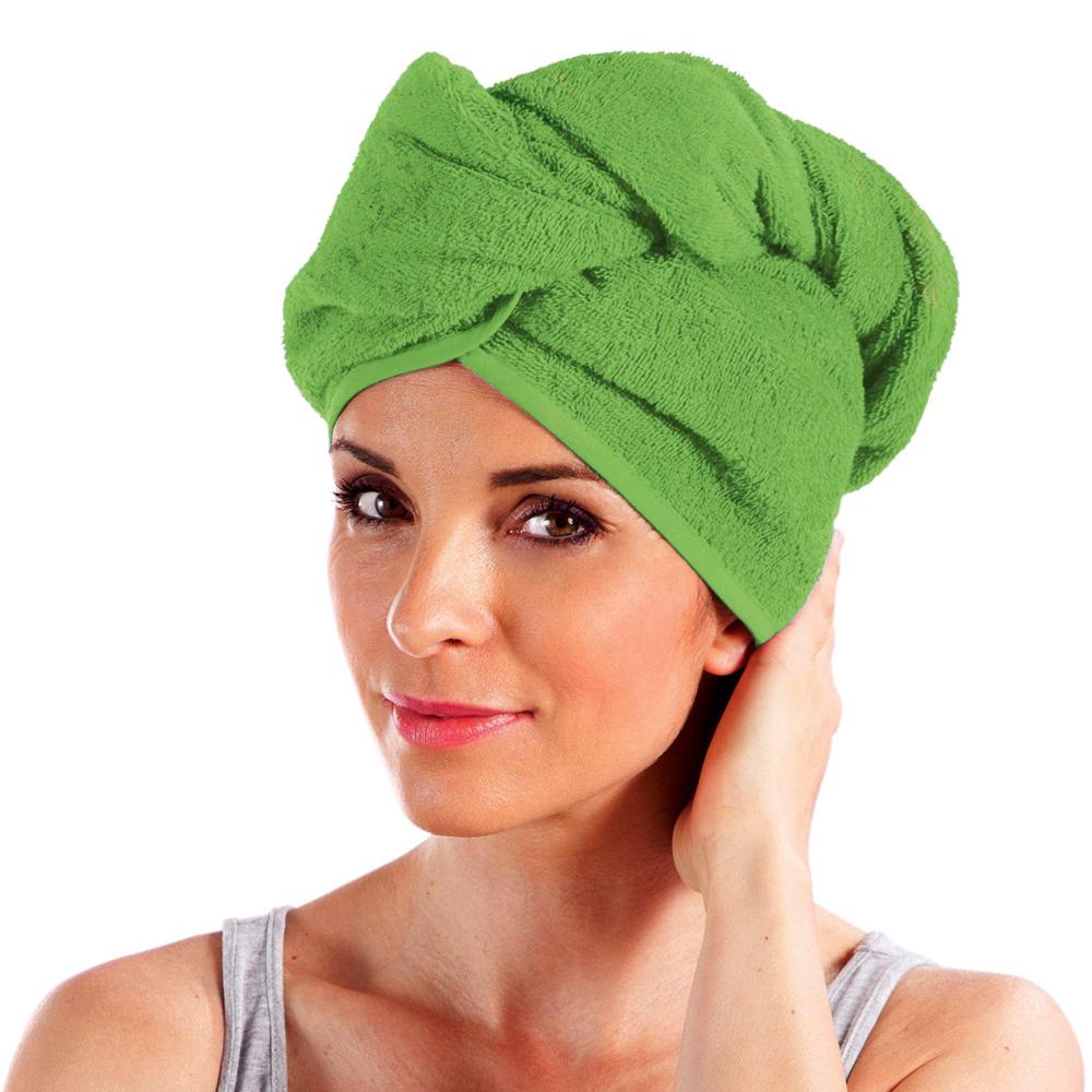 Green Dry Hair Cap