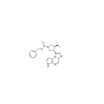 Benzyl (3S,4R)-3-ethyl-4-(3Himidazo[1,2-a]pyrrolo[2,3-e]pyrazin-8-yl)pyrrolidine-1-carboxylate 2095311-51-4
