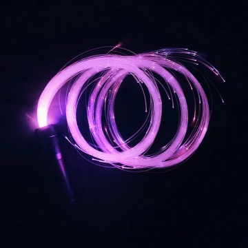 360 Degree Rotation Multi Colour Fiber Optic Whip