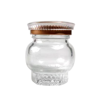 Empty Honey Jam Glass Bottle for Bird Nest