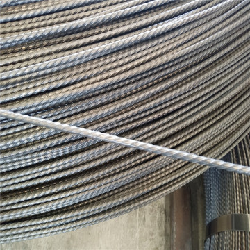 5MM 1670MPa Spiral Ribs Prestressed Concrete Wire