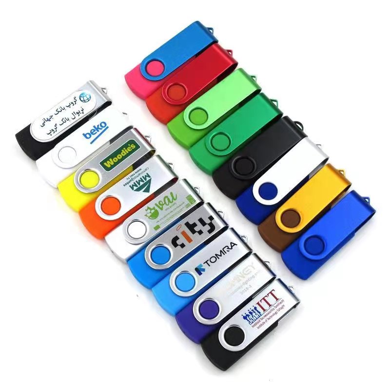 Colorful Swivel USB Flash Disk