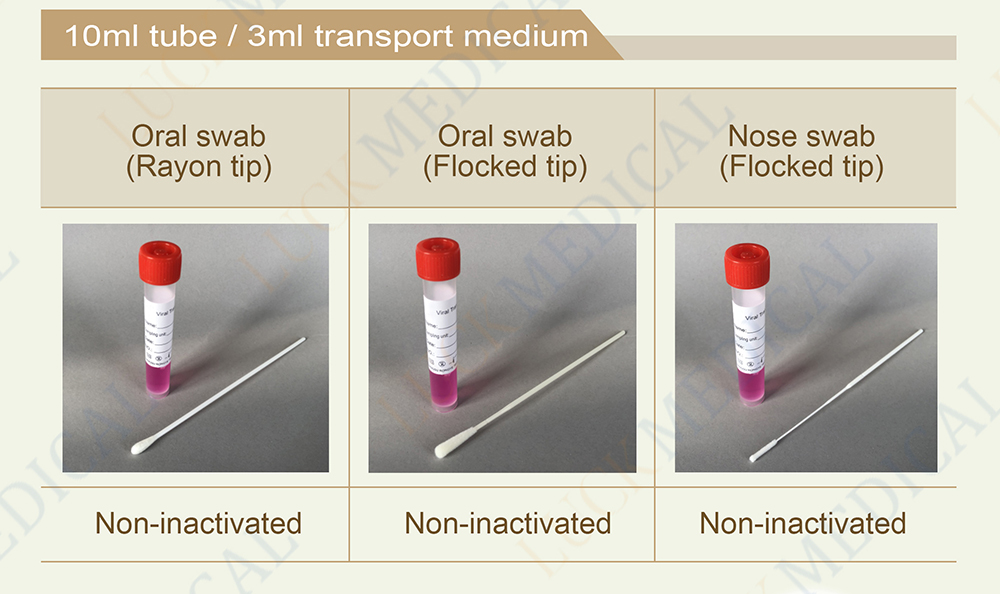 Non-inactive Vrial Transport medium 10ml