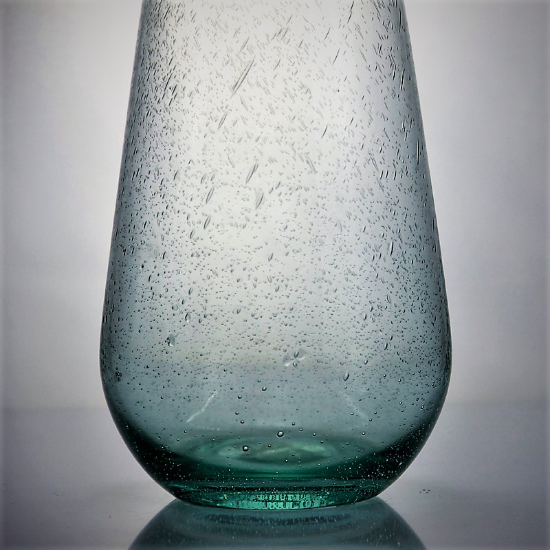 Bubble Flower Glass Vases