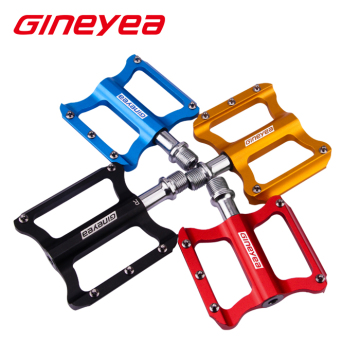 Pedals MTB Cycling Platform Fixed BMX Bicycle Pedals Chain Cover Gineyea K-349