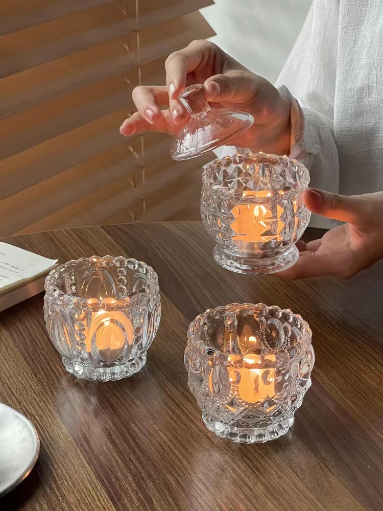 Glass Candle Holders R2