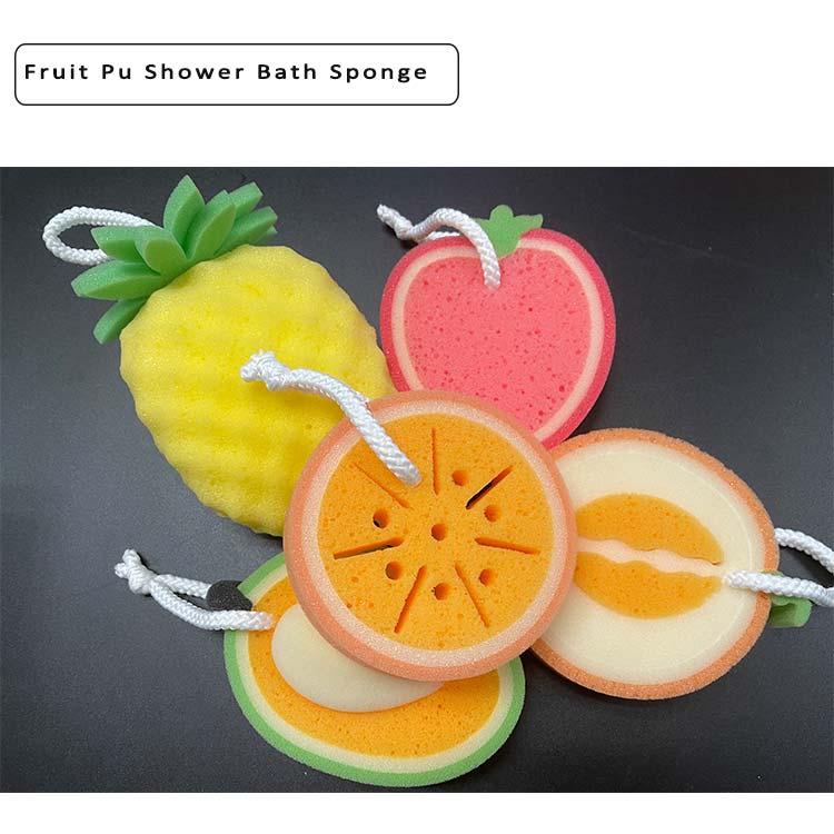 Fruit Shape Scrubbers Bathing Tools1 Jpg