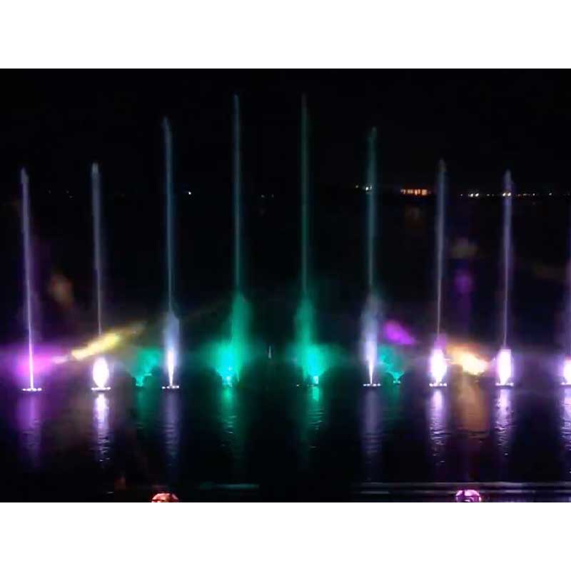Colorful Popular Water Music Fountain Show
