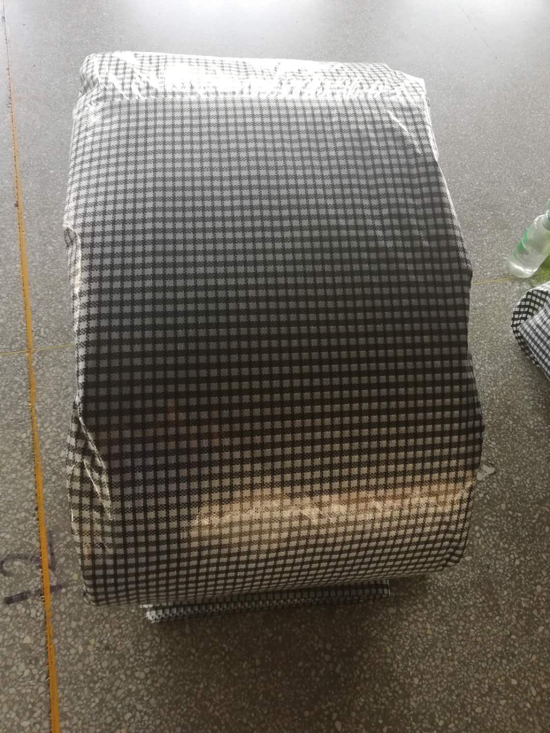 black grid woven film packing 