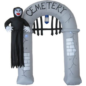 Hot outdoor inflatable archway for Halloween decoration