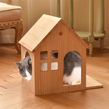 Cat House Used for Wall and Floor