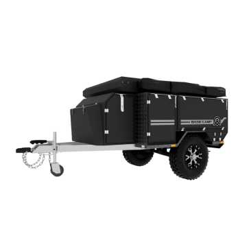 Outdoor Travel Trailer With Tent