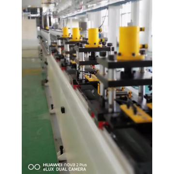 Guide rail elevator profile forming machine