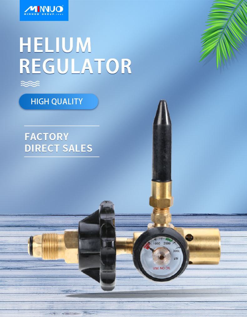 high pressure adjustable helium regulator