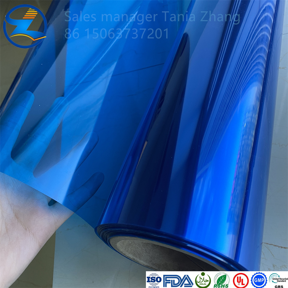 High Quality Blue Color Pvc Translucent Film 10 Jpg