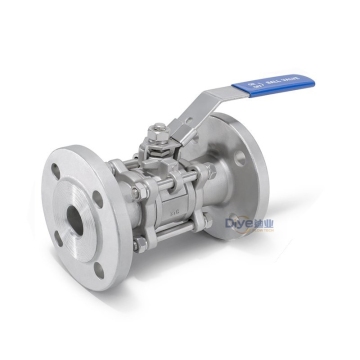 3 Piece Stainless Steel Flanged Ball Valve