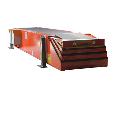 4 section lifting truck loading conveyor