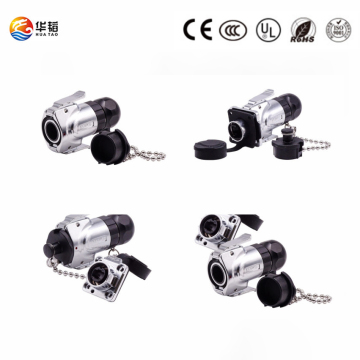 Waterproof connector for optical fiber communication