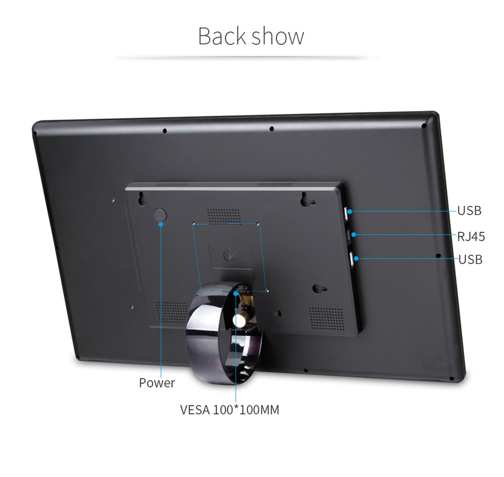 18.5 inch touch monitor