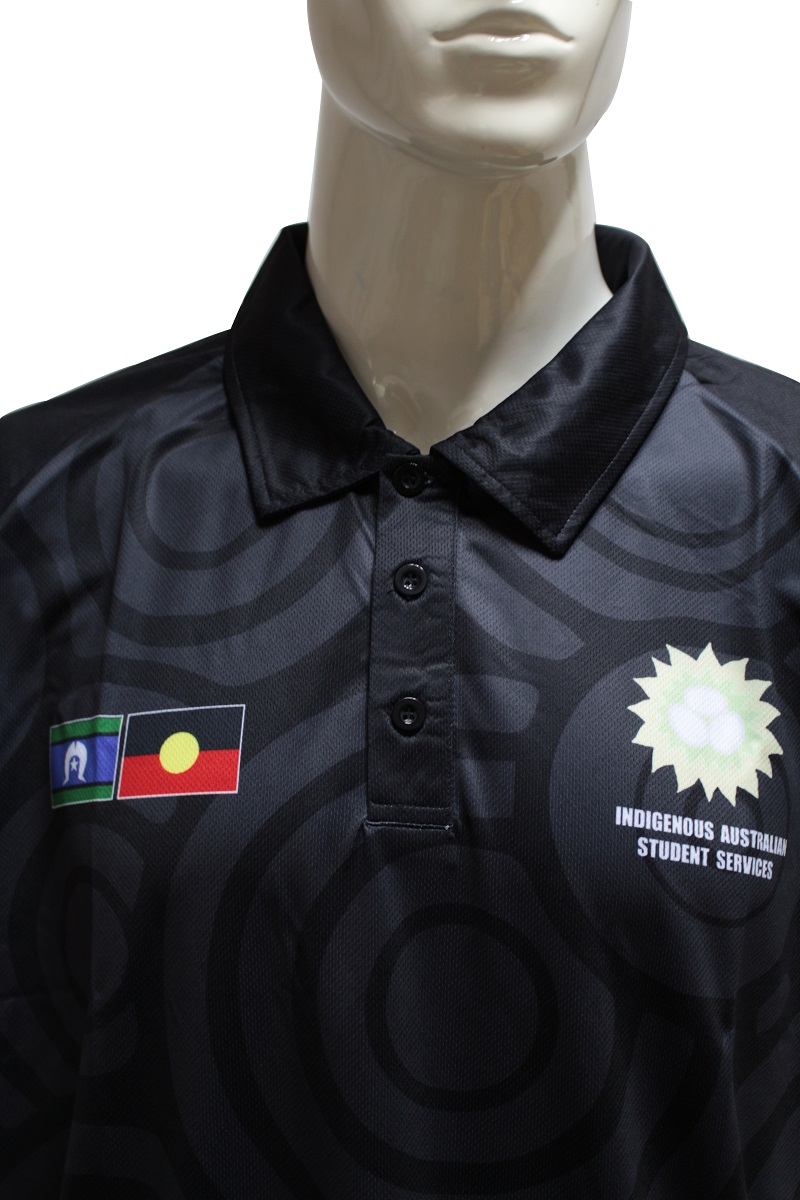 mens black polo